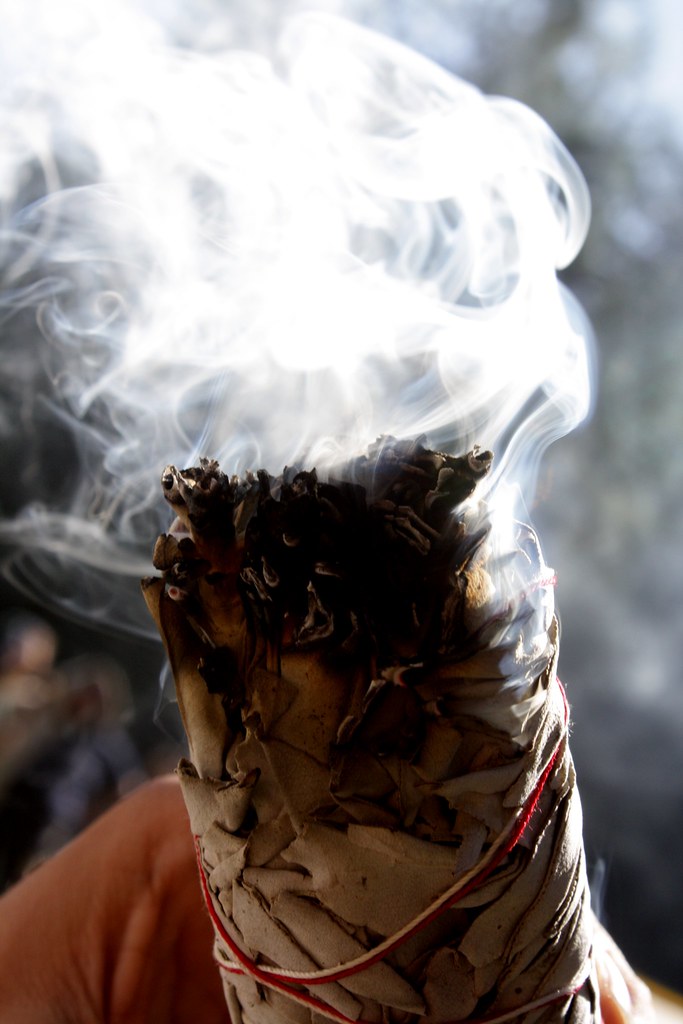 Desert Sage & Palo Santo with Feather